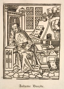 Andrew Boorde, voyageur, médecin et auteur anglais - English School