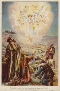 Ange annonçant aux bergers la naissance de Jésus-Christ - English School