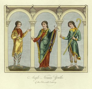 Jeunes anglo-normands du XIe siècle - English School