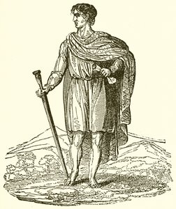 Homme Anglo-Saxon - English School