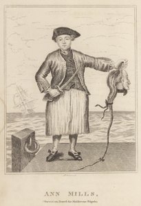 Ann Mills, servie à bord de la frégate Maidstone - English School