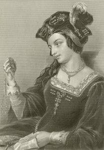 Anne Boleyn, 2ème épouse du roi Henri VIII - English School