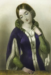 Anne de Bohême, reine de Richard II, imprimé par Henry G. Bohn, 1856