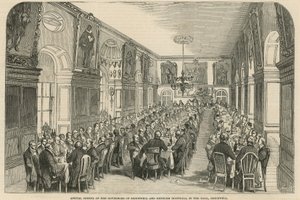 Dîner annuel des gouverneurs des hôpitaux Bridewell et Bethlehem - English School