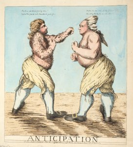 Anticipation, pub. 1784 - English School