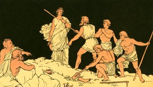 Antigone et le corps de Polynice - English School