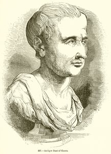 Buste antique de Cicéron - English School