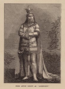 Anton Schott en Lohengrin - English School