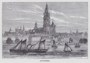Anvers (gravure) - English School