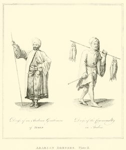 Costumes arabes (gravure) - English School