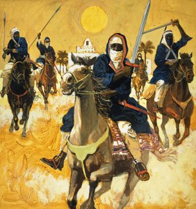 Arabes à cheval