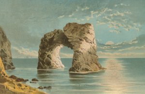 Rocher arqué, Freshwater Bay - Île de Wight - English School