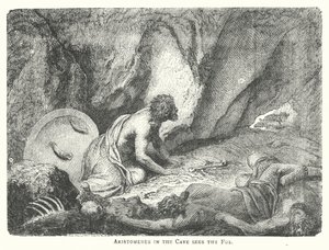 Aristomène dans la grotte voit le renard - English School