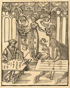 Arithmetica de la Margarita Philosophica par Gregor Reisch - English School