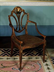 Fauteuil, par George Seddon, c.1780