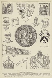 Armoiries (gravure) - English School