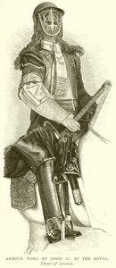 Armure portée par Jacques II à la Boyne - English School