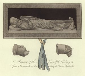 Armure du XIIe siècle - English School