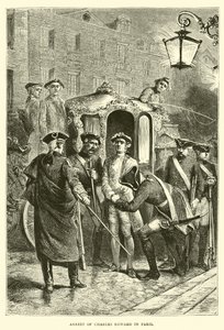 Arrestation de Charles Édouard à Paris - English School