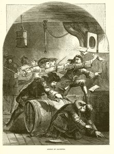 Arrestation des Jacobites - English School