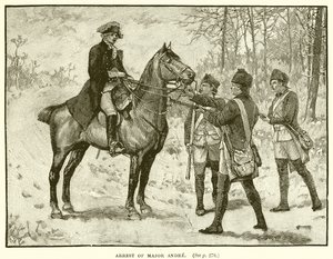 Arrestation du Major Andre - English School