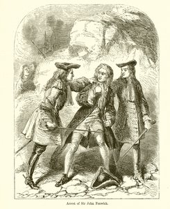 Arrestation de Sir John Fenwick - English School