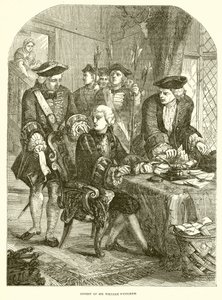 Arrestation de Sir William Wyndham - English School