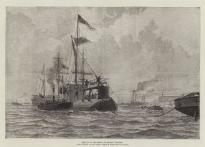 Arrivée à Gravesend lundi matin (gravure) - English School
