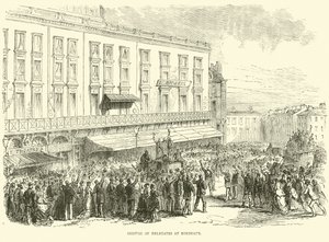 Arrivée des délégués à Bordeaux, décembre 1870 - English School