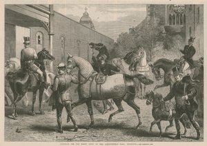 Arrivées pour le salon du cheval au Hall agricole - English School