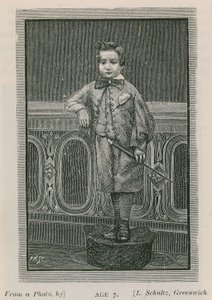 Arthur W Pinero, âgé de 7 ans - English School