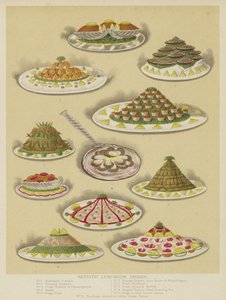 Plats de déjeuner artistiques - English School