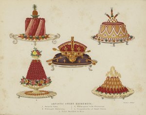 Entremets artistiques sucrés - English School