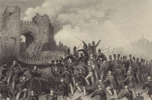 Assaut de Delhi - capture de la Porte Kashmiri - English School