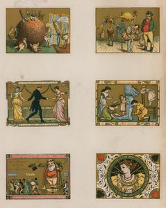 Scènes de Noël victoriennes variées