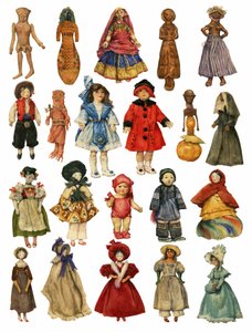 Poupées assorties