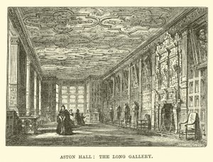 Aston Hall, la Longue Galerie - English School