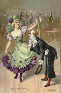 Au Carnaval, un galant