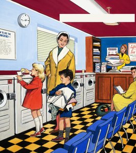 À la laverie - English School