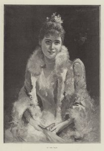 Au théâtre (gravure) - English School