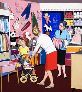 À la boutique de vêtements - English School