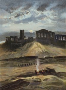 Athènes au clair de lune - English School