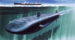 Sous-marin atomique sous la glace - English School