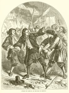 Attaque contre Jacques II à l