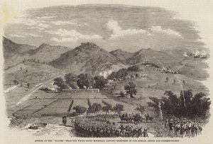Attaque des "Braves" près de la montagne White Cloud, Canton - English School