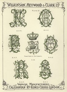 BAN, BAO, BAP, Prince Henry de Battenburg, HB, BAQ, BAR, BAS - English School