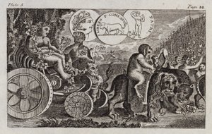 Bacchus (gravure) - English School