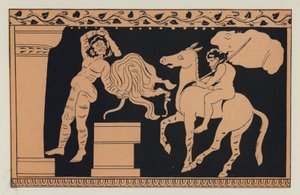 Bacchus et Xanthias - English School