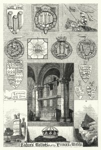 Insignes, Devises etc. des Princes de Galles - English School