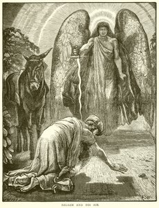 Balaam et son âne - English School